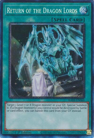 Return of the Dragon Lords (PCR) (RA03-EN060) [Quarter Century Bonanza]