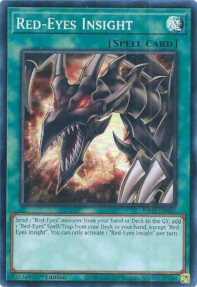 Red-Eyes Insight (RA03-EN061) [Quarter Century Bonanza]