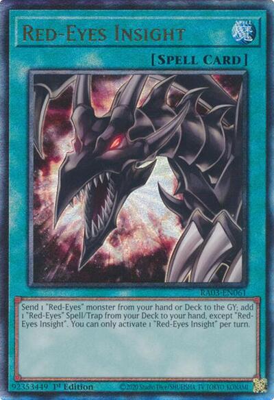 Red-Eyes Insight (PUR) (RA03-EN061) [Quarter Century Bonanza]