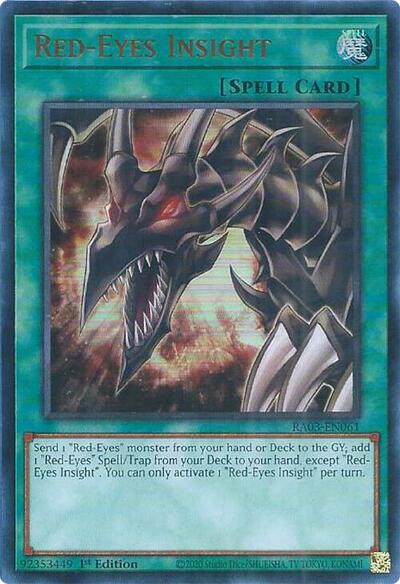 Red-Eyes Insight (UR) (RA03-EN061) [Quarter Century Bonanza]