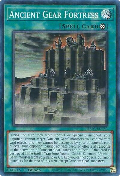 Ancient Gear Fortress (RA03-EN062) [Quarter Century Bonanza]