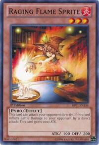 Raging Flame Sprite (BP01-EN136) [Battle Pack: Epic Dawn]