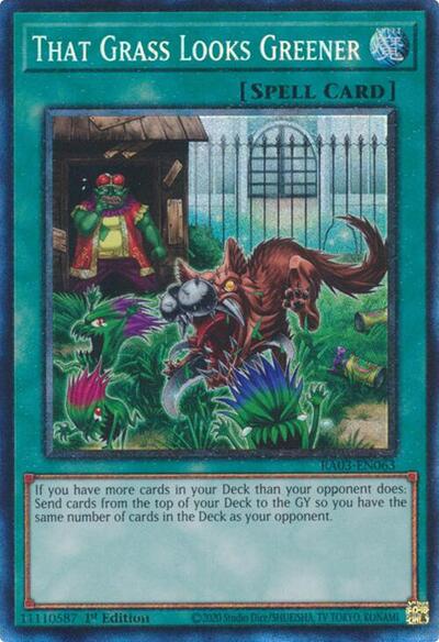 That Grass Looks Greener (PCR) (RA03-EN063) [Quarter Century Bonanza]