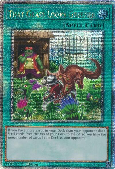 That Grass Looks Greener (Quarter Century Secret Rare) (RA03-EN063) [Quarter Century Bonanza]