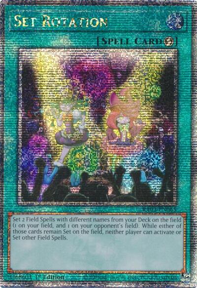 Set Rotation (Quarter Century Secret Rare) (RA03-EN065) [Quarter Century Bonanza]