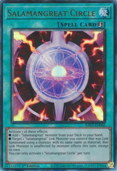 Salamangreat Circle (PUR) (RA03-EN066) [Quarter Century Bonanza]