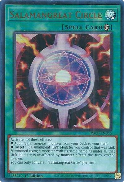 Salamangreat Circle (UR) (RA03-EN066) [Quarter Century Bonanza]