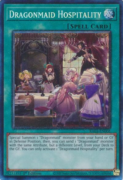 Dragonmaid Hospitality (PCR) (RA03-EN068) [Quarter Century Bonanza]