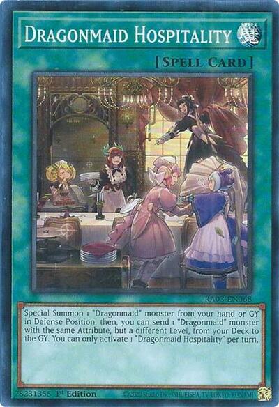 Dragonmaid Hospitality (RA03-EN068) [Quarter Century Bonanza]