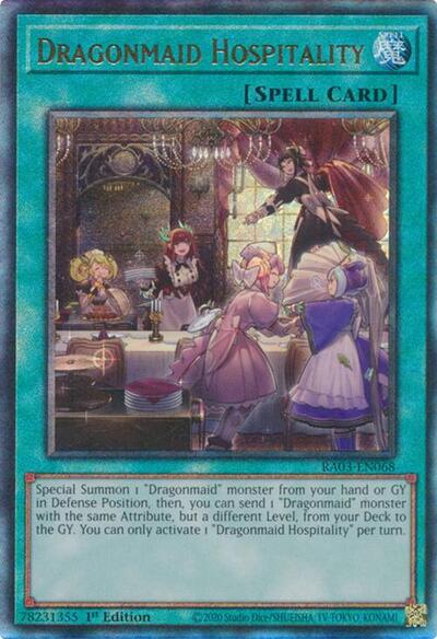 Dragonmaid Hospitality (PUR) (RA03-EN068) [Quarter Century Bonanza]