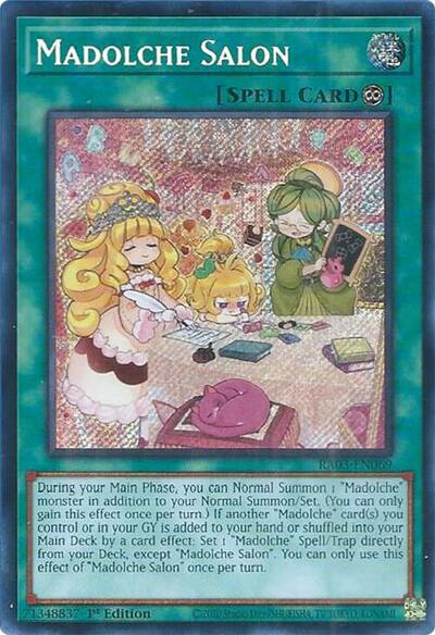 Madolche Salon (Secret Rare) (RA03-EN069) [Quarter Century Bonanza]
