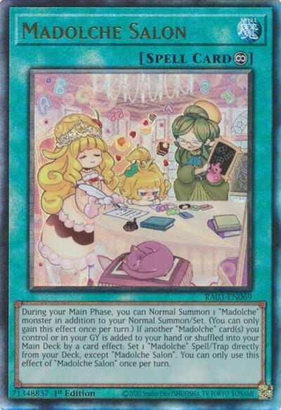 Madolche Salon (PUR) (RA03-EN069) [Quarter Century Bonanza]