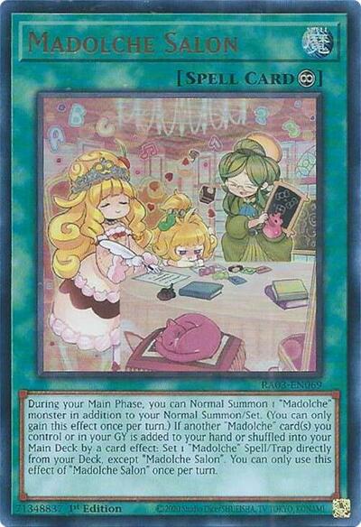 Madolche Salon (UR) (RA03-EN069) [Quarter Century Bonanza]