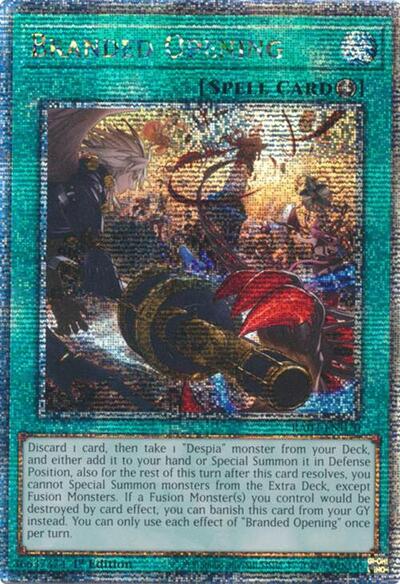 Branded Opening (Quarter Century Secret Rare) (RA03-EN070) [Quarter Century Bonanza]