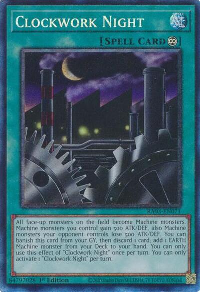 Clockwork Night (PCR) (RA03-EN071) [Quarter Century Bonanza]