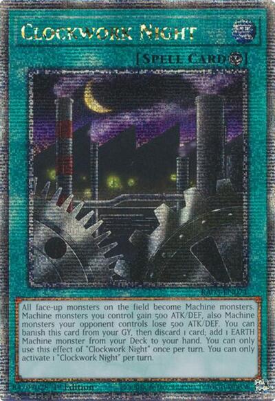 Clockwork Night (Quarter Century Secret Rare) (RA03-EN071) [Quarter Century Bonanza]