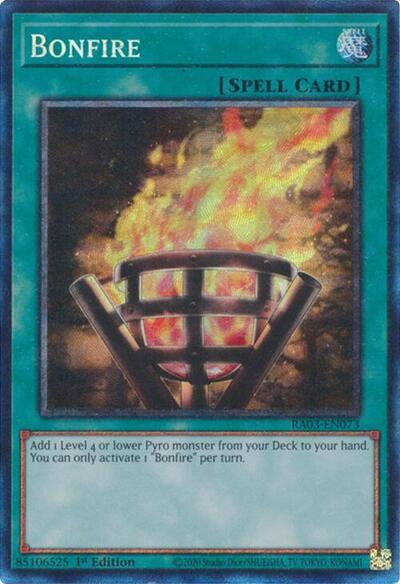 Bonfire (PCR) (RA03-EN073) [Quarter Century Bonanza]
