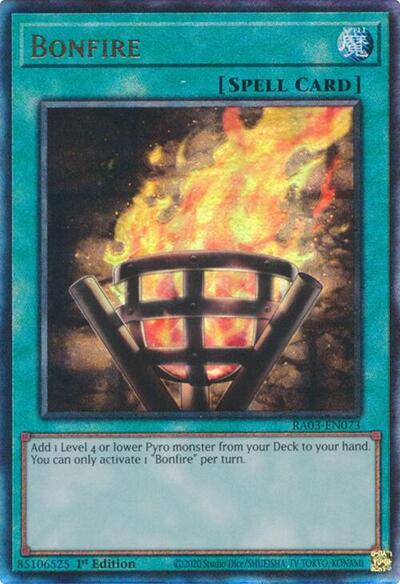 Bonfire (PUR) (RA03-EN073) [Quarter Century Bonanza]