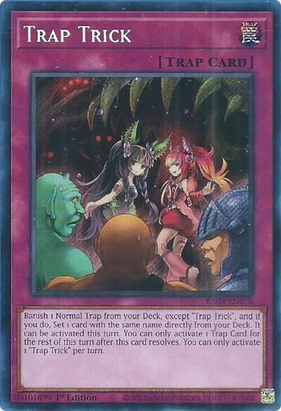 Trap Trick (Secret Rare) (RA03-EN078) [Quarter Century Bonanza]