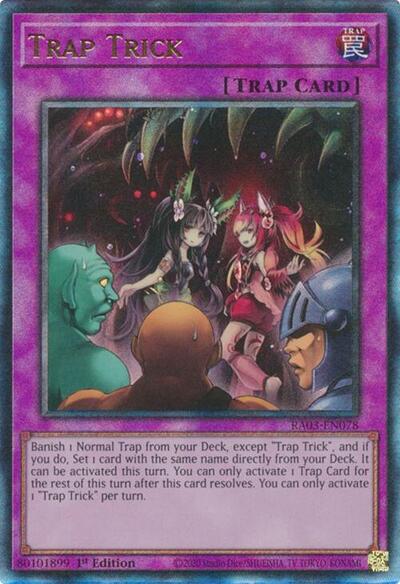 Trap Trick (PUR) (RA03-EN078) [Quarter Century Bonanza]