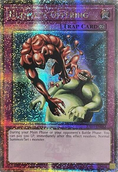 Ultimate Offering (Quarter Century Secret Rare) (RA03-EN088) [Quarter Century Bonanza]