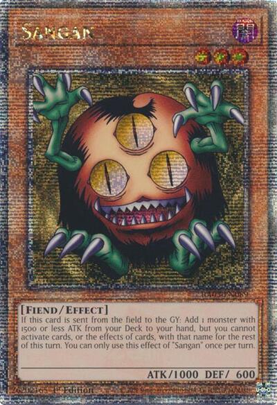 Sangan (Quarter Century Secret Rare) (RA03-EN089) [Quarter Century Bonanza]