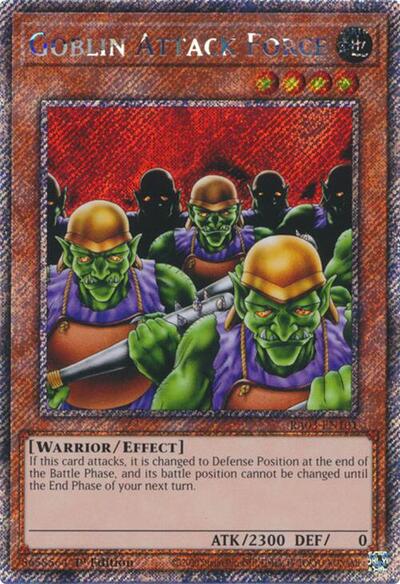 Goblin Attack Force (Platinum Secret Rare) (RA03-EN101) [Quarter Century Bonanza]