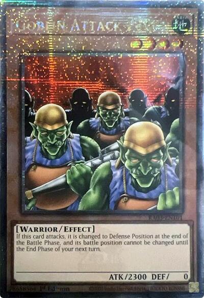 Goblin Attack Force (Quarter Century Secret Rare) (RA03-EN101) [Quarter Century Bonanza]
