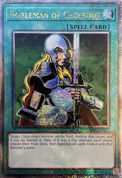 Nobleman of Crossout (Quarter Century Secret Rare) (RA03-EN102) [Quarter Century Bonanza]