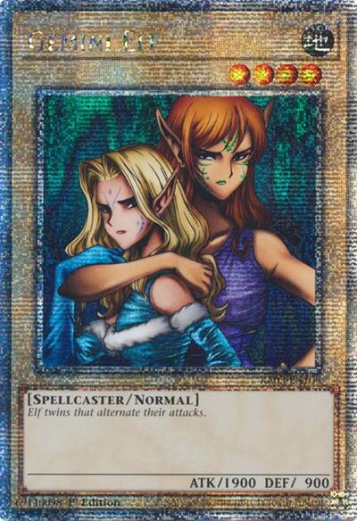 Gemini Elf (Quarter Century Secret Rare) (RA03-EN109) [Quarter Century Bonanza]