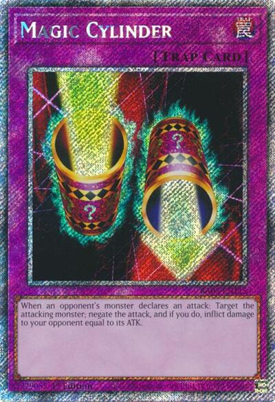 Magic Cylinder (Platinum Secret Rare) (RA03-EN115) [Quarter Century Bonanza]