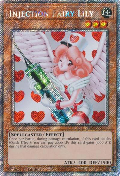 Injection Fairy Lily (Platinum Secret Rare) (RA03-EN117) [Quarter Century Bonanza]