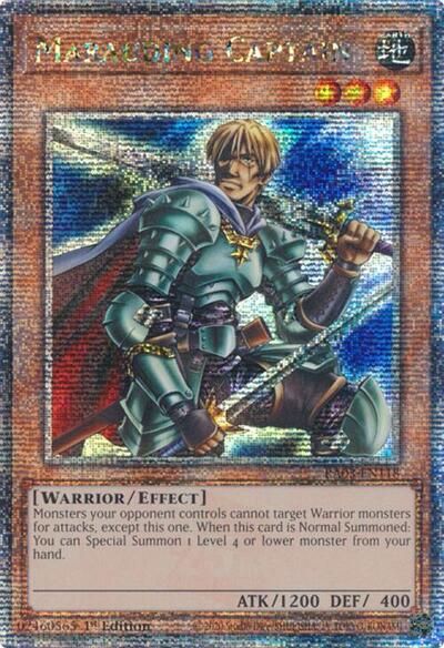 Marauding Captain (Quarter Century Secret Rare) (RA03-EN118) [Quarter Century Bonanza]