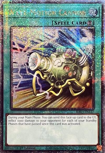 Wave-Motion Cannon (Quarter Century Secret Rare) (RA03-EN127) [Quarter Century Bonanza]