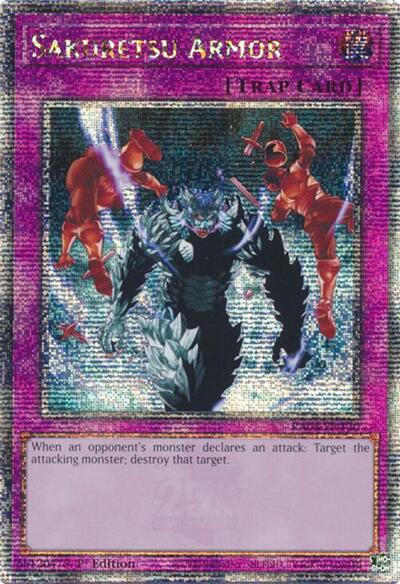Sakuretsu Armor (Quarter Century Secret Rare) (RA03-EN130) [Quarter Century Bonanza]