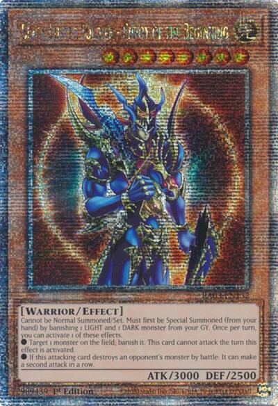 Black Luster Soldier - Envoy of the Beginning (Quarter Century Secret Rare) (RA03-EN132) [Quarter Century Bonanza]