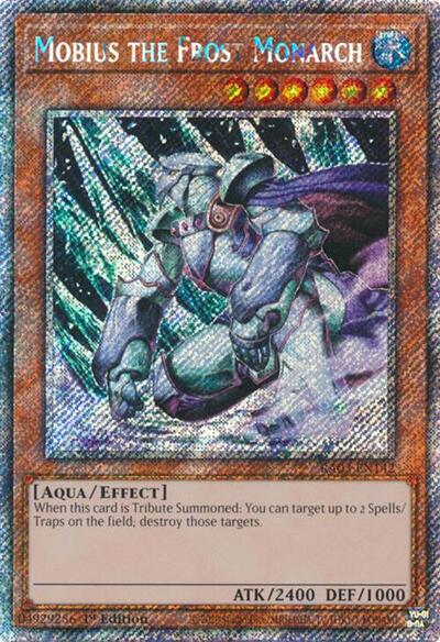 Mobius the Frost Monarch (Platinum Secret Rare) (RA03-EN142) [Quarter Century Bonanza]