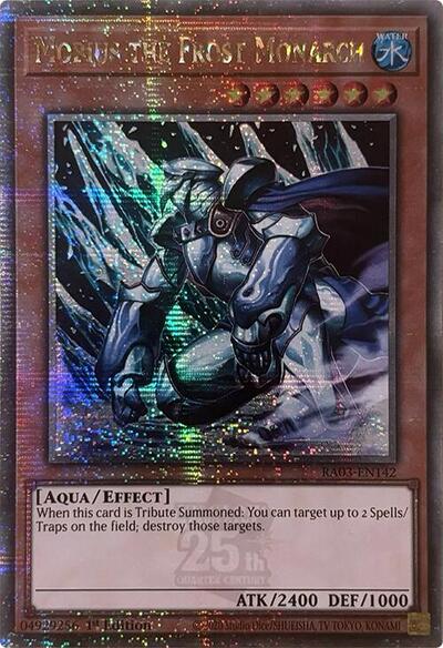 Mobius the Frost Monarch (Quarter Century Secret Rare) (RA03-EN142) [Quarter Century Bonanza]