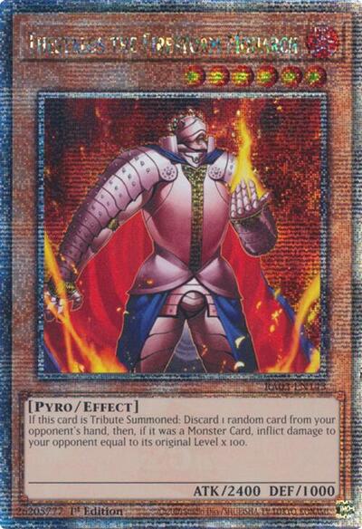 Thestalos the Firestorm Monarch (Quarter Century Secret Rare) (RA03-EN143) [Quarter Century Bonanza]