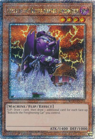 Dekoichi the Battlechanted Locomotive (Quarter Century Secret Rare) (RA03-EN144) [Quarter Century Bonanza]