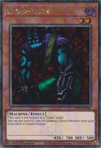 Cyber-Stein (Quarter Century Secret Rare) (RA03-EN146) [Quarter Century Bonanza]