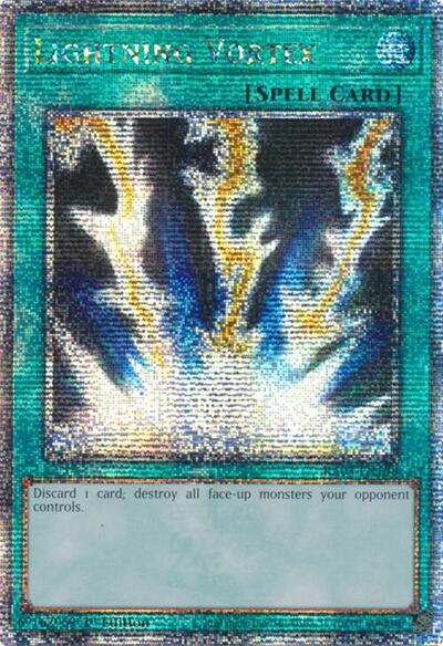 Lightning Vortex (Quarter Century Secret Rare) (RA03-EN148) [Quarter Century Bonanza]