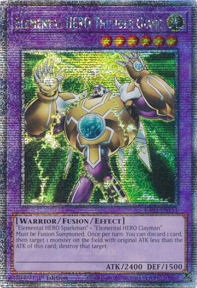 Elemental HERO Thunder Giant (Quarter Century Secret Rare) (RA03-EN153) [Quarter Century Bonanza]