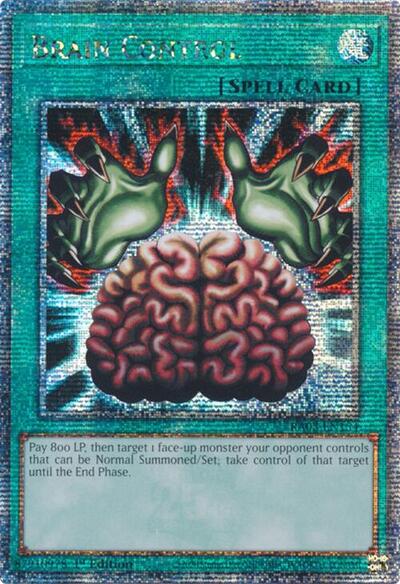 Brain Control (Quarter Century Secret Rare) (RA03-EN154) [Quarter Century Bonanza]