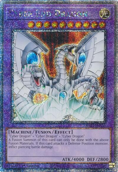 Cyber End Dragon (Quarter Century Secret Rare) (RA03-EN156) [Quarter Century Bonanza]