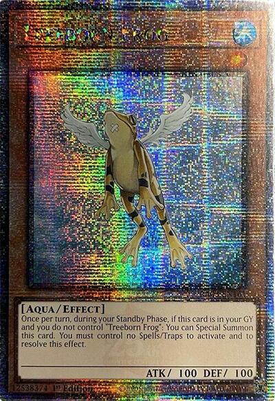 Treeborn Frog (Quarter Century Secret Rare) (RA03-EN161) [Quarter Century Bonanza]