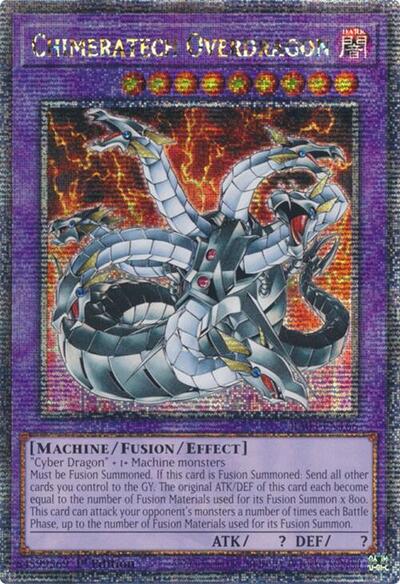 Chimeratech Overdragon (Quarter Century Secret Rare) (RA03-EN166) [Quarter Century Bonanza]