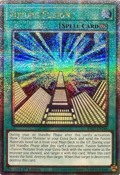 Future Fusion (Quarter Century Secret Rare) (RA03-EN168) [Quarter Century Bonanza]
