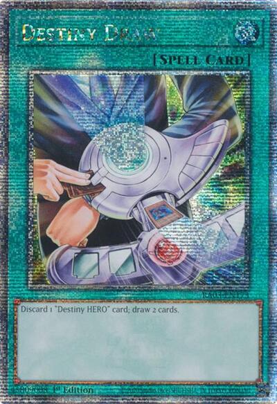 Destiny Draw (Quarter Century Secret Rare) (RA03-EN173) [Quarter Century Bonanza]
