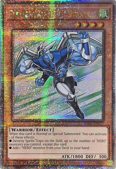 Elemental HERO Stratos (Quarter Century Secret Rare) (RA03-EN177) [Quarter Century Bonanza]